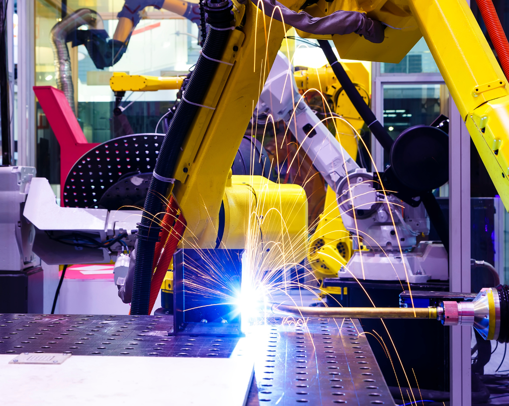 Welding robot automotive industry