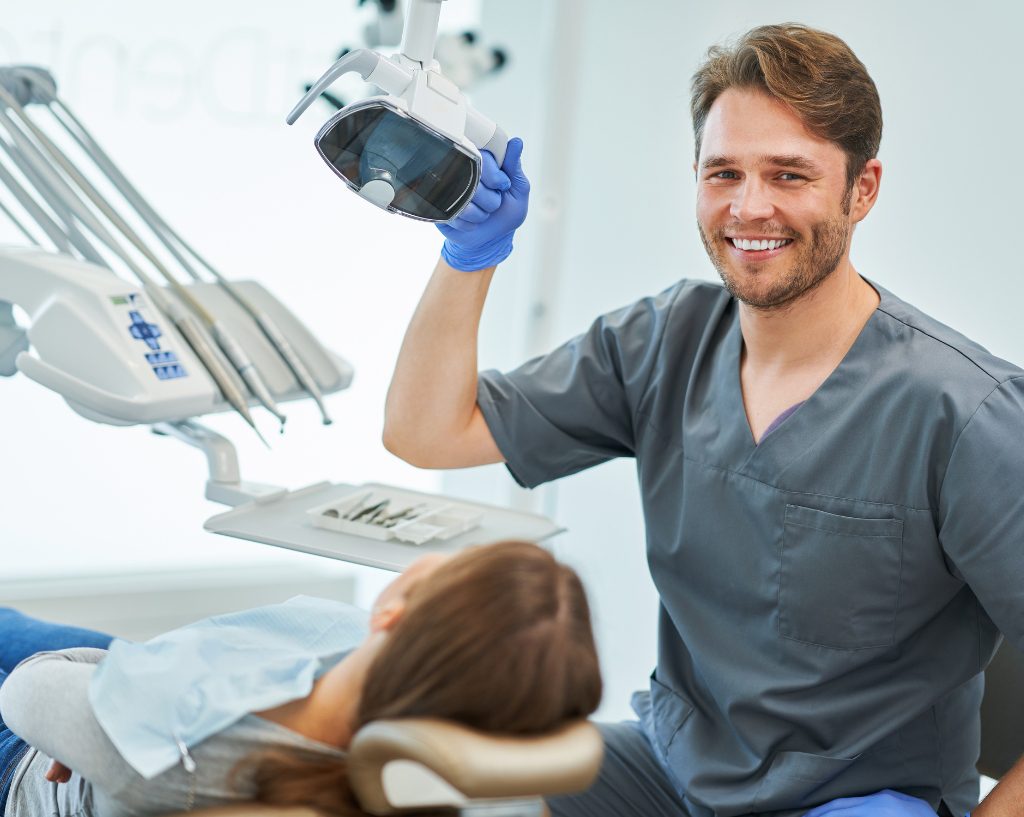 Picture of a dentist